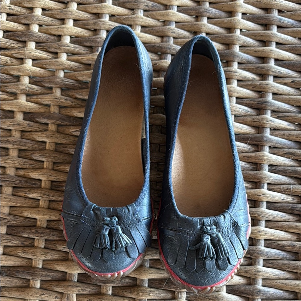 Sorel Women's Blue Tassel Loafers